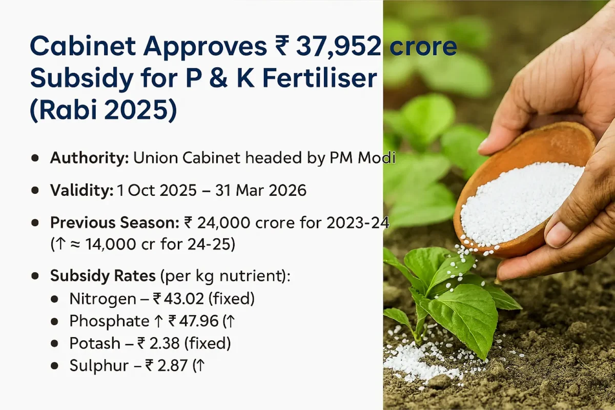 P & K fertilizer