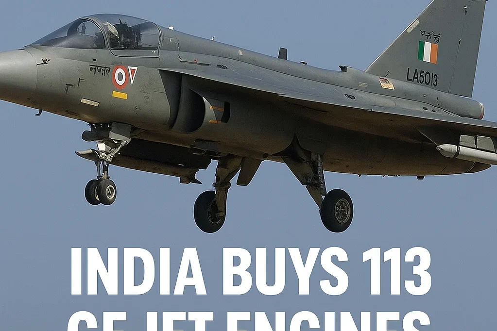 India, US Sign $1 Billion 113 GE jet engines Deal for Tejas Fighters