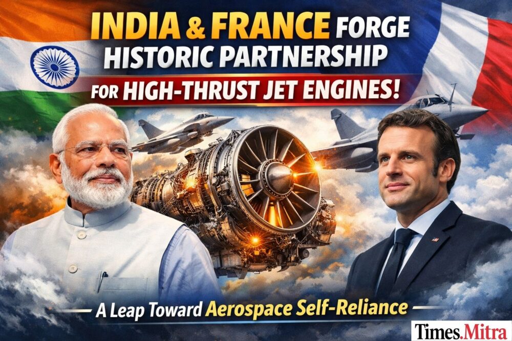 India and France Forge Historic Partnership for High-Thrust Jet Engines
