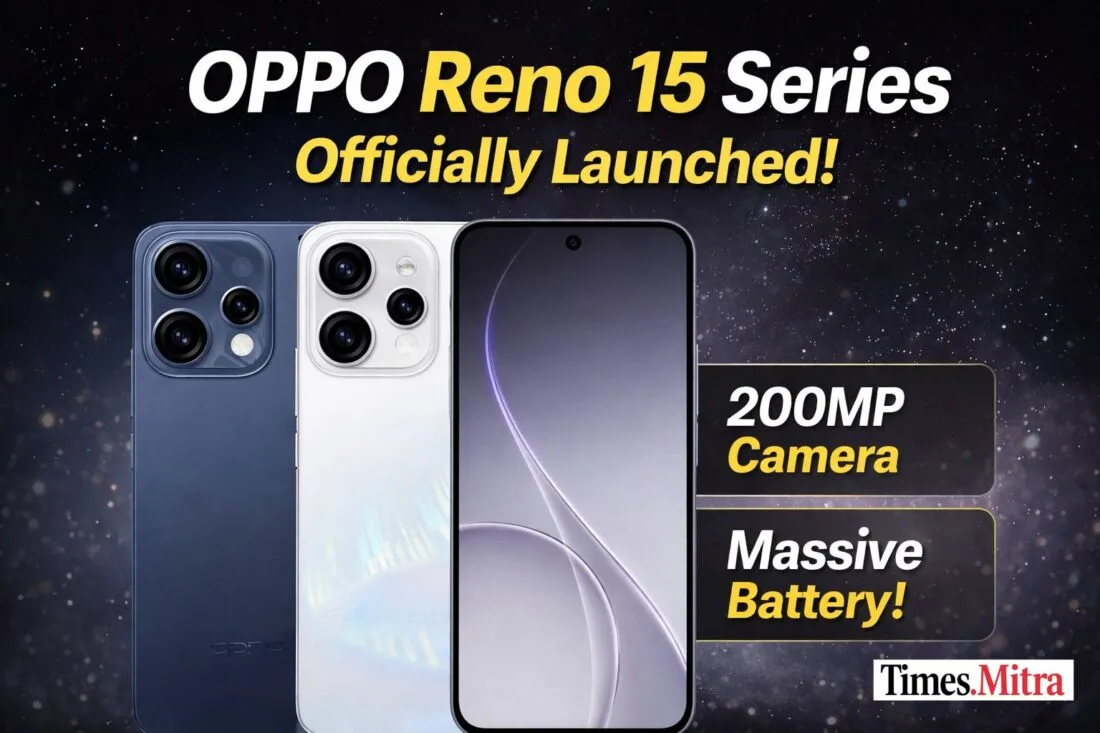 OPPO Reno 15 Series Launched 2026: 200MP Camera, Massive Battery and Premium Features
