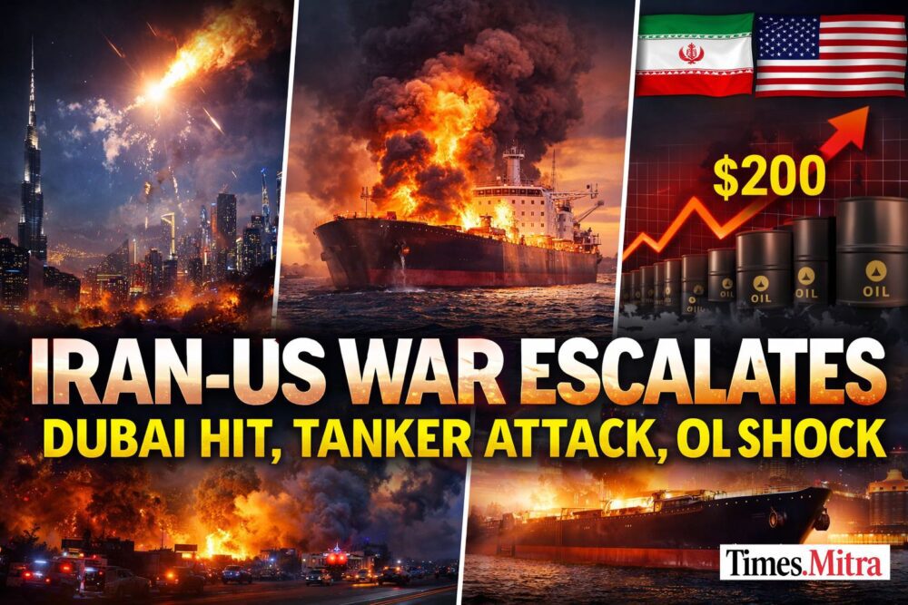 Iran–US Conflict Escalates with Dubai Explosions, Tanker Attack and Oil Shock