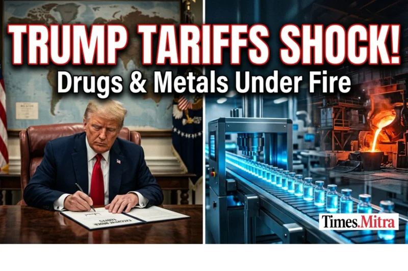 Trump Imposes Sweeping Tariffs on Drugs and Metals on “Liberation Day” Anniversary
