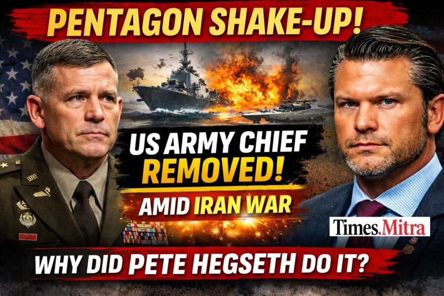 US Army Chief Fired During Iran War: Pete Hegseth Removes Randy George