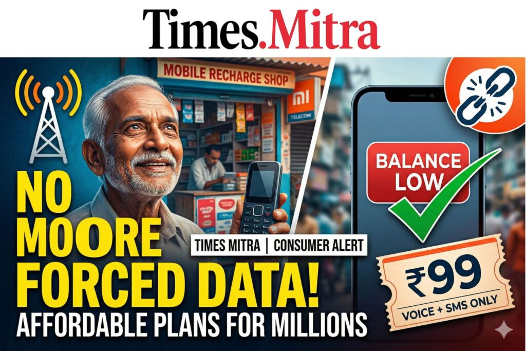 No More Forced Data! TRAI Mandates Cheap Voice-Only Plans for Jio & Airtel