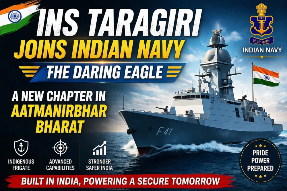 INS Taragiri Joins Indian Navy Fleet, Big Push for Aatmanirbhar Bharat