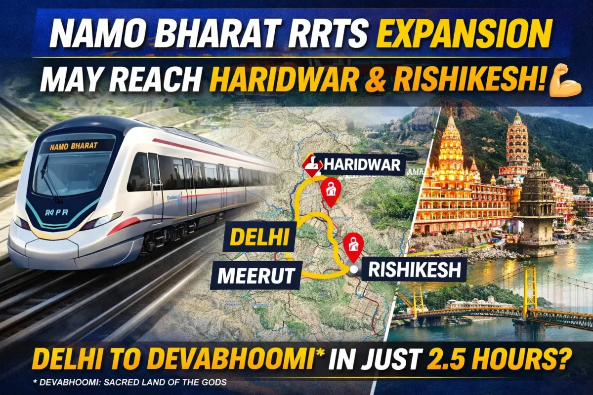 Namo Bharat RRTS May Reach Haridwar & Rishikesh
